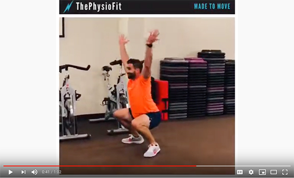 Full Body Exercise – Bear Crawl To Baby Squat