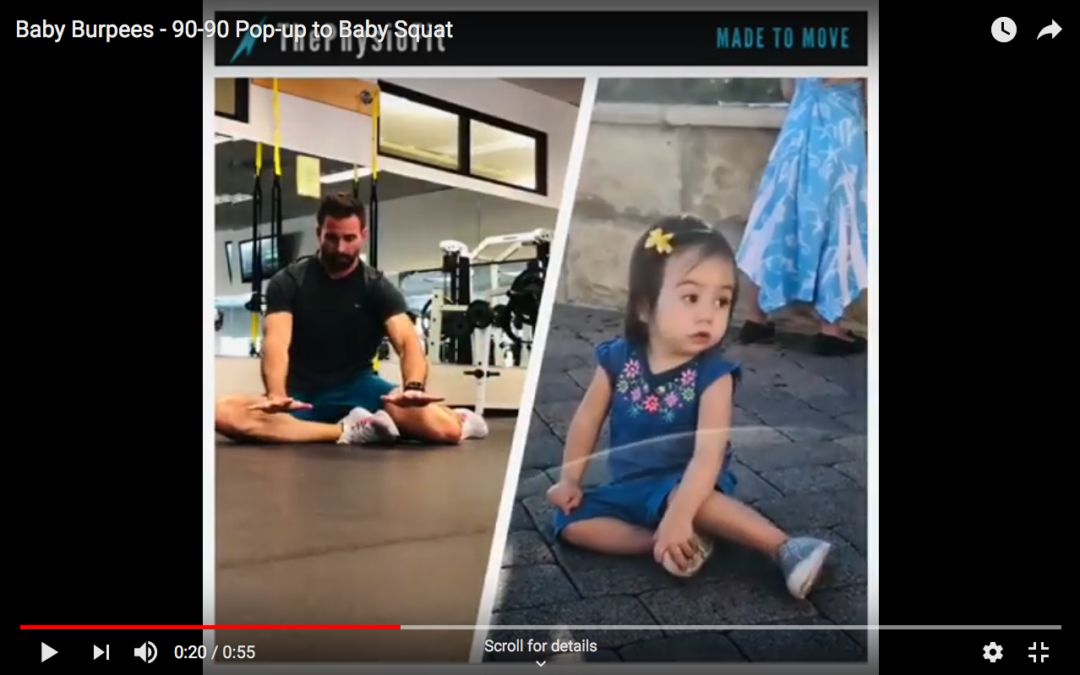 Baby Burpees – 90-90 Pop-Ups To Baby Squat