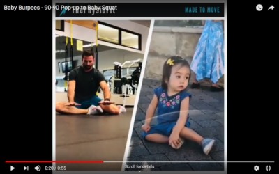 Baby Burpees – 90-90 Pop-Ups To Baby Squat