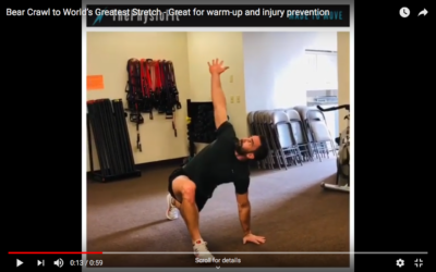 Bear Crawl To World’s Greatest Stretch