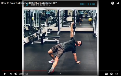 How To Do A Turkish Get-Up! “The Turkish Get-Up”